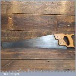 Vintage Carpenters 24” Rip Trade Saw 6 Tpi - Sharpened Refurbished