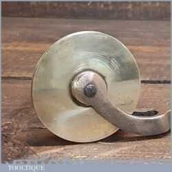 Vintage Mercury Engraving London Handled Brass Bookbinding Wheel - Good Condition