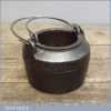 3/8 Pint Antique Baldwin Glue Pot Made In Heavy Cast Iron