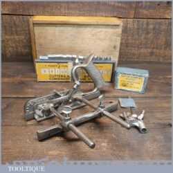 Vintage Boxed Record No: 050 Combination Plough Plane - Fully Refurbished