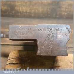 Antique Griffiths Norwich Quirk Ovolo & Astragal Complex Beechwood Moulding Plane