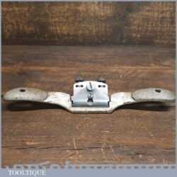 Vintage Stanley England No: 151 Adjustable Flat Soled Metal Spokeshave - Good Condition