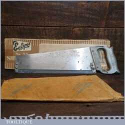 Vintage boxed Eclipse No: 55 sheet metal saw in good used condition.