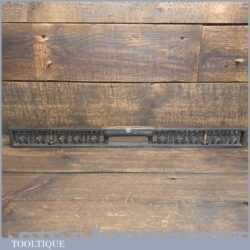 Vintage J. Rabone Machinist’s 24” Cast Steel Brass Spirit Level - Good Condition