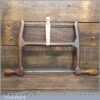Nice Antique E. G. Birch Kentish Town 1875-1905 Beechwood Boxwood Bow Saw