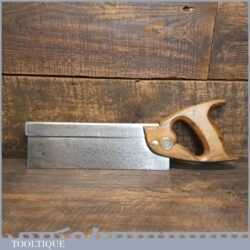 Vintage Spear & Jackson 10” Steel Back Tenon Saw - Refurbished Sharpened