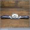 Vintage Record No: 0151 Adjustable Curved Sole Metal Spokeshave - Fully Refurbished