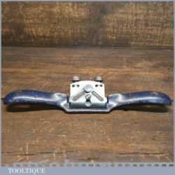 Vintage Record No: 0151 Adjustable Curved Sole Metal Spokeshave - Fully Refurbished