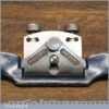 Vintage Record No: 0151 Adjustable Curved Sole Metal Spokeshave - Fully Refurbished