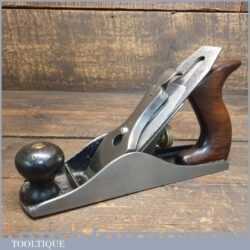 Rare Vintage Stanley USA No: 3C Low Knob Smoothing Plane Pat 1902 - Fully Refurbished