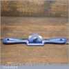 Vintage Record No: 063 Curved Sole Metal Spokeshave - Good Condition