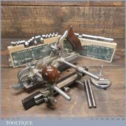 Vintage Stanley Rule & Level Co USA No: 45 Combination Plough Plane - Good Condition