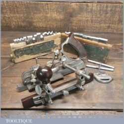 Vintage Stanley Sweetheart USA No: 45 Combination Plough Plane - Good Condition