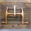 Nice Small Vintage Beechwood Bow Saw 8” Blade - Good Condition