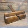 Scarce Shaped Antique Griffiths Norwich 7/8” Rounding Beechwood Moulding Plane