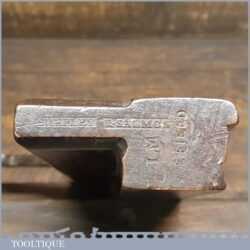 Antique C 18th Shepley 1780-1799 No: 8 Sash Ovolo Beechwood Moulding Plane