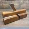 Antique John Moseley Astragal Beechwood Moulding Plane - Boxwood Insert