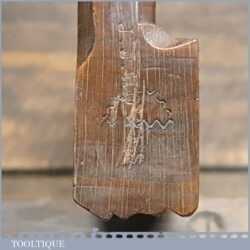 Antique 18th Century Square Ovolo Beechwood Moulding Plane - Good Condition