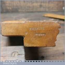 Vintage R. Routledge Beechwood 5/8” Ogee Moulding Plane - Good Condition