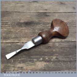 Vintage Coffin Maker’s 6” Turnscrew Screwdriver With 3/8 Tip