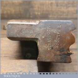 Antique 18th Century I. Sym 1753-1802 No: 9 Ogee Beechwood Moulding Plane