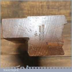 Vintage R. Routledge Complex Beechwood Moulding Plane - Boxwood Insert