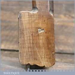 Antique 18th C Shepley 1780-1799 Common Ogee Beechwood Moulding Plane