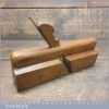 Crisp Antique W Greenslade Bristol 5/8”-2 Sash Ovolo Beechwood Moulding Plane