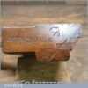 Antique John Moseley & Son 1862-1894 Complex Beechwood Moulding Plane