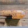Vintage R. Routledge Deep Hollowing Beechwood Moulding Plane