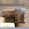 Antique 18th Century Square Ovolo Beechwood Moulding Plane