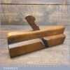 Antique John Moseley 1862-1894 5/8”-2 Sash Ovolo Beechwood Moulding Plane