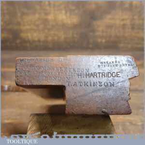 Antique John Moseley 1862-1894 5/8”-2 Sash Ovolo Beechwood Moulding Plane Antique John Moseley 1862-1894 5/8”-2 Sash Ovolo Beechwood Moulding Plane