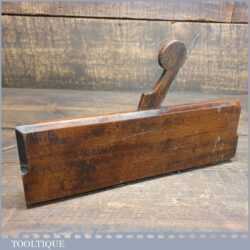 Antique 18th C Madox 1748-1775 Square Ovolo Beechwood Moulding Plane