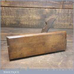 Antique John Moseley 1862-1894 5/8”-1 Sash Ovolo Beechwood Moulding Plane
