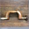 Antique Carpenter’s Beechwood & Brass Brace - Good Condition