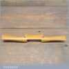 Vintage Beechwood Spokeshave 2 ½” Cutter - Good Condition
