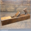 Vintage Marples Carpenter’s 16” Beechwood Jack Plane - Lapped Flat