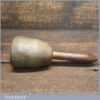Vintage Stonemasons 3 ¼ lb Lead Mallet Wooden Handle - Good Condition