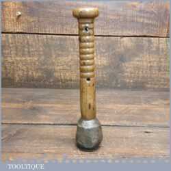 Vintage Stonemasons 1 ¼ lb Lead Mallet Wooden Handle - Good Condition