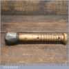 Vintage Stonemasons 1 ¼ lb Lead Mallet Wooden Handle - Good Condition
