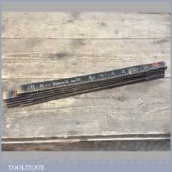 Vintage Rabone 6 ft Folding Rule No: 1531 In Good Condition