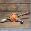 Vintage Stanley No: 803 Double Pinion Egg Beater Hand Drill - Good Condition