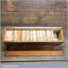 Scarce Vintage Boxed Set 52 Salesman’s Wood Samples - Good Condition