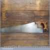 Nice Vintage S.Tyzack 24” Cross Cut Panel Handsaw - Refurbished Sharpened