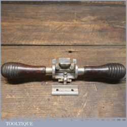 Scarce Vintage Stanley Sweetheart USA No: 67 Universal Spokeshave - Rosewood Handles