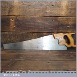 Vintage Disston USA 24” Rip Saw 7 TPI - Fully Refurbished Sharpened