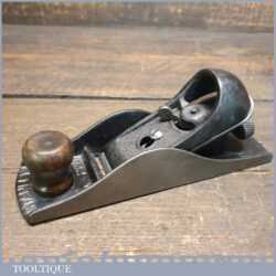 Vintage Stanley England No: 220 Adjustable Block Plane - Fully Refurbished