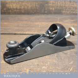 Vintage Stanley England No: G12-220 Adjustable Block Plane - Fully Refurbished