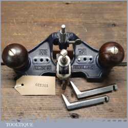 Vintage Record No: 071 Hand Router Plane Complete - Good Condition